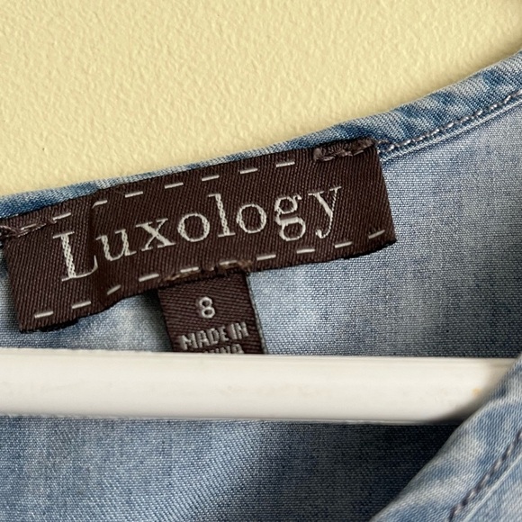 Ombré chambray cotton dress from Luxology, like new condition! - Picture 7 of 7